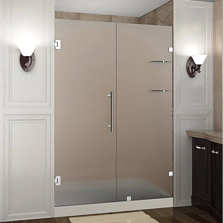 Nautis GS Hinged Frameless Shower Door