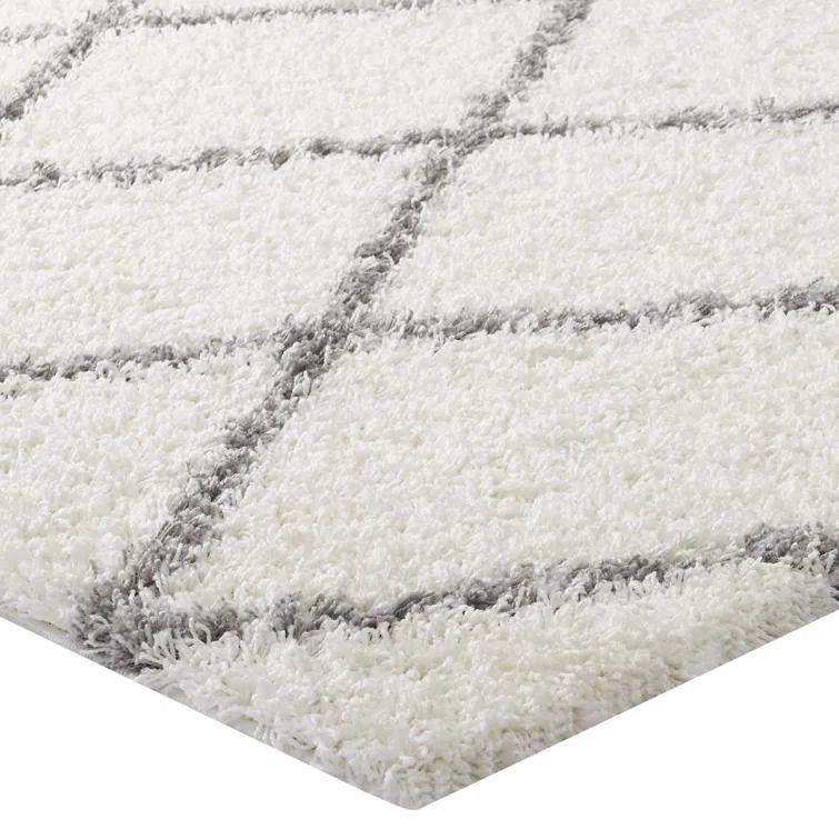 Modway Modway Toryn Diamond Lattice Shag Area Rug