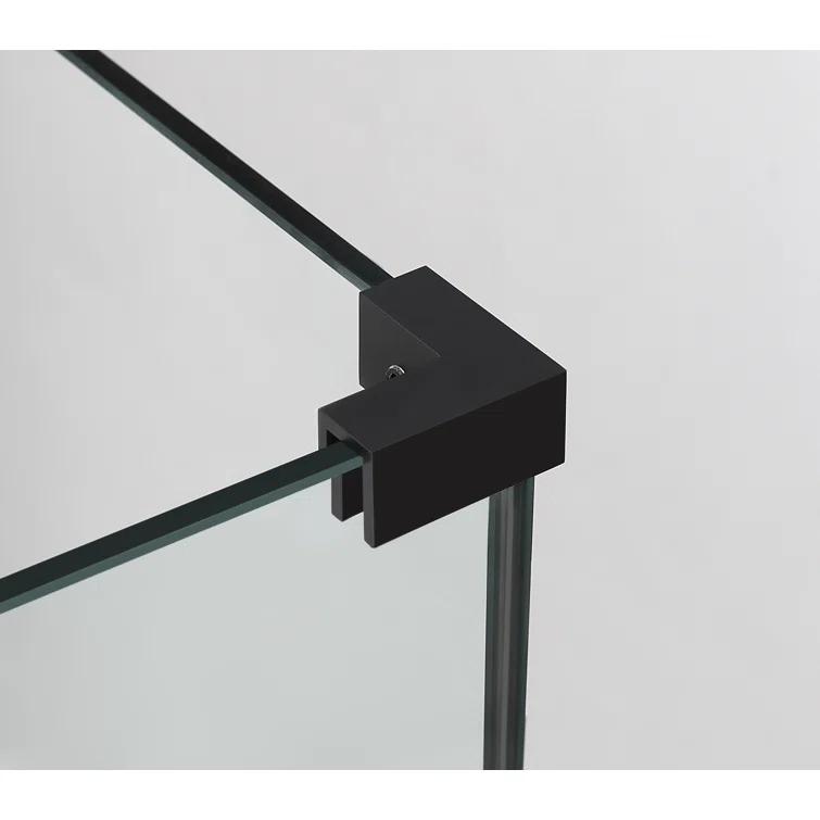Bromley Semi-frameless Rectangle Hinged Shower Enclosure