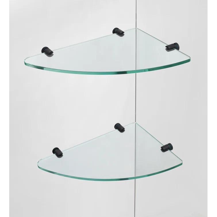 Bromley Semi-frameless Rectangle Hinged Shower Enclosure