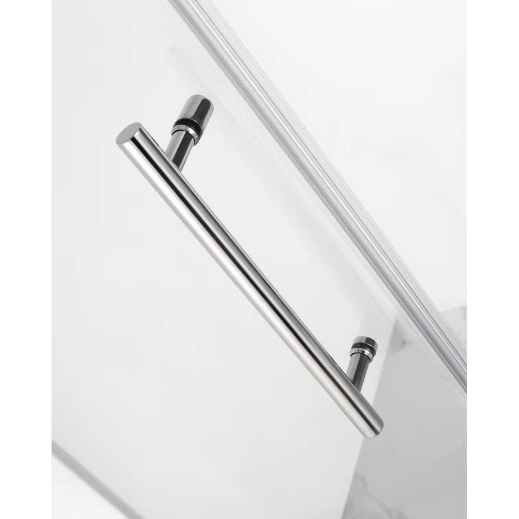 Belmore 36 x 72 Hinged Frameless Shower Door