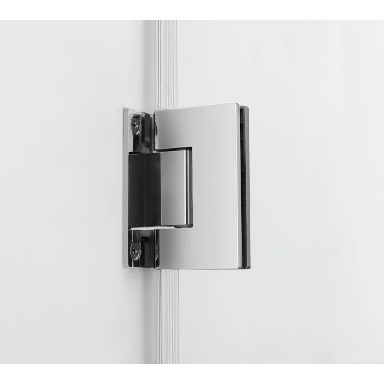 Belmore 36 x 72 Hinged Frameless Shower Door