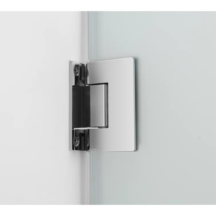 Belmore 48 x 72 Hinged Frameless Shower Door