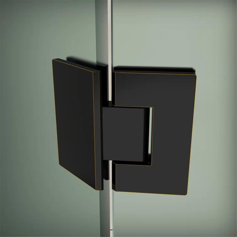 Merrick Frameless 38" x 72" Neo-Angle Hinged Shower Enclosure
