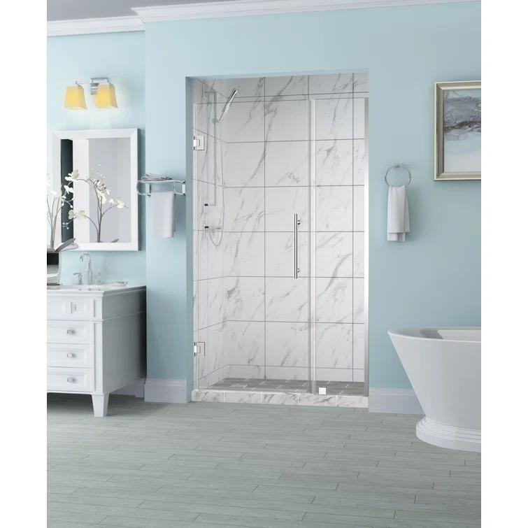 Belmore 36 x 72 Hinged Frameless Shower Door