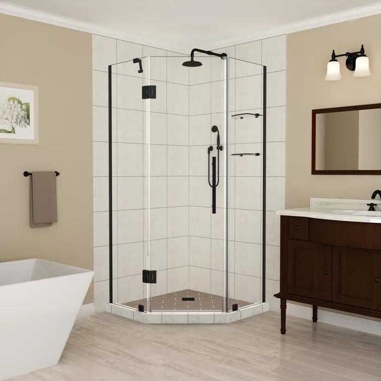 Merrick GS 40" x 72" Neo-Angle Hinged Shower Enclosure
