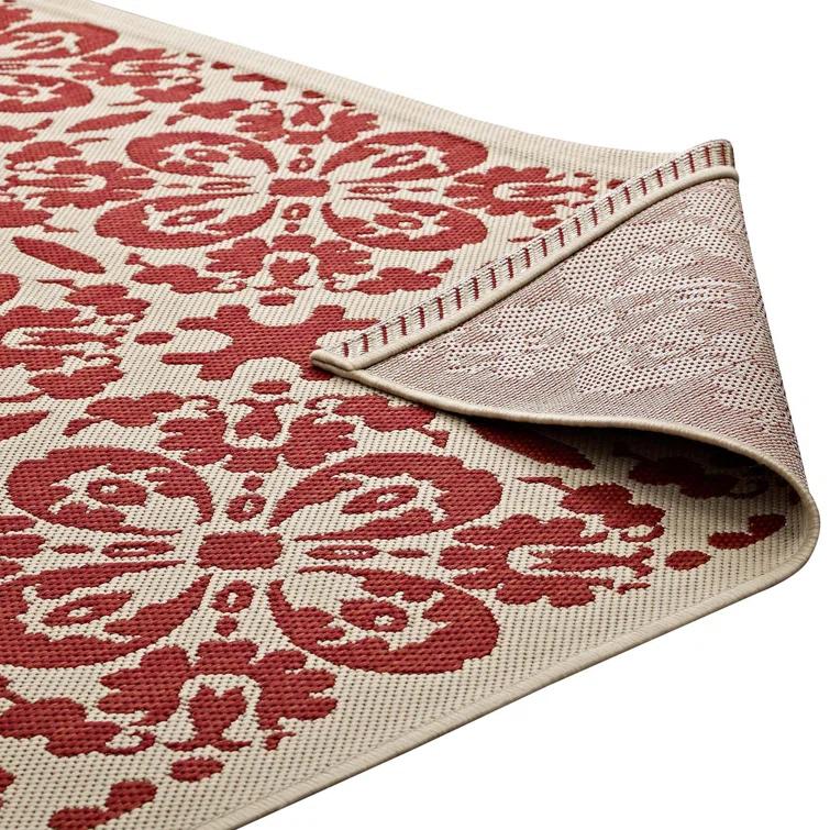 Modway Modway Ariana Vintage Floral Trellis Indoor and Outdoor Area Rug
