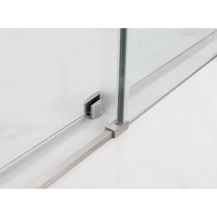Coraline 48" x 75" Single Sliding Frameless Shower Door