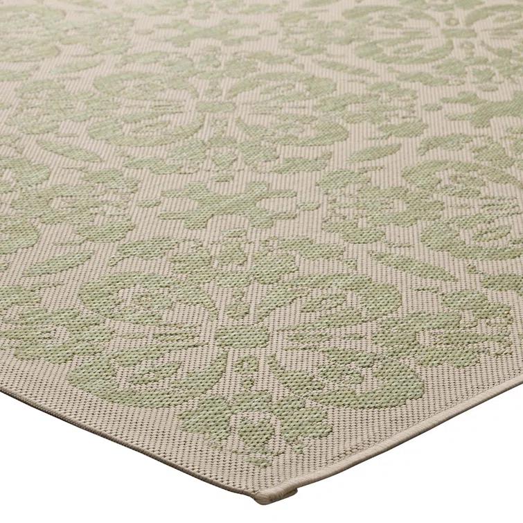 Modway Modway Ariana Vintage Floral Trellis Indoor and Outdoor Area Rug