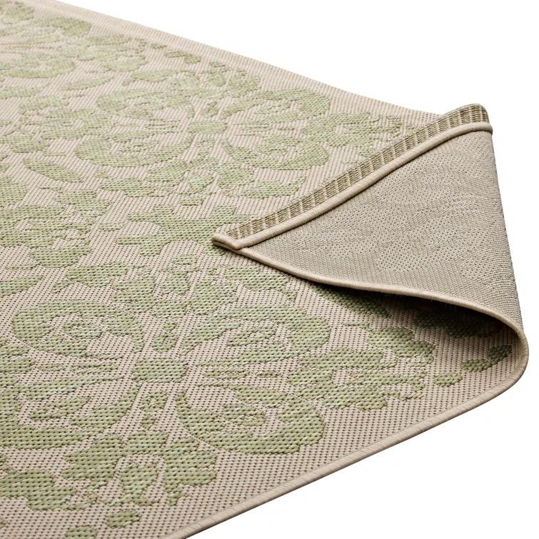 Modway Modway Ariana Vintage Floral Trellis Indoor and Outdoor Area Rug