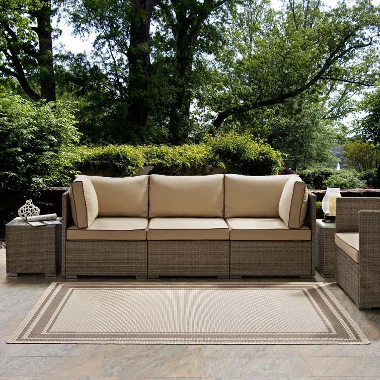 Modway Modway Rim Solid Border Borderline Indoor and Outdoor Area Rug