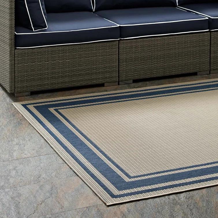 Modway Modway Rim Solid Border Borderline Indoor and Outdoor Area Rug