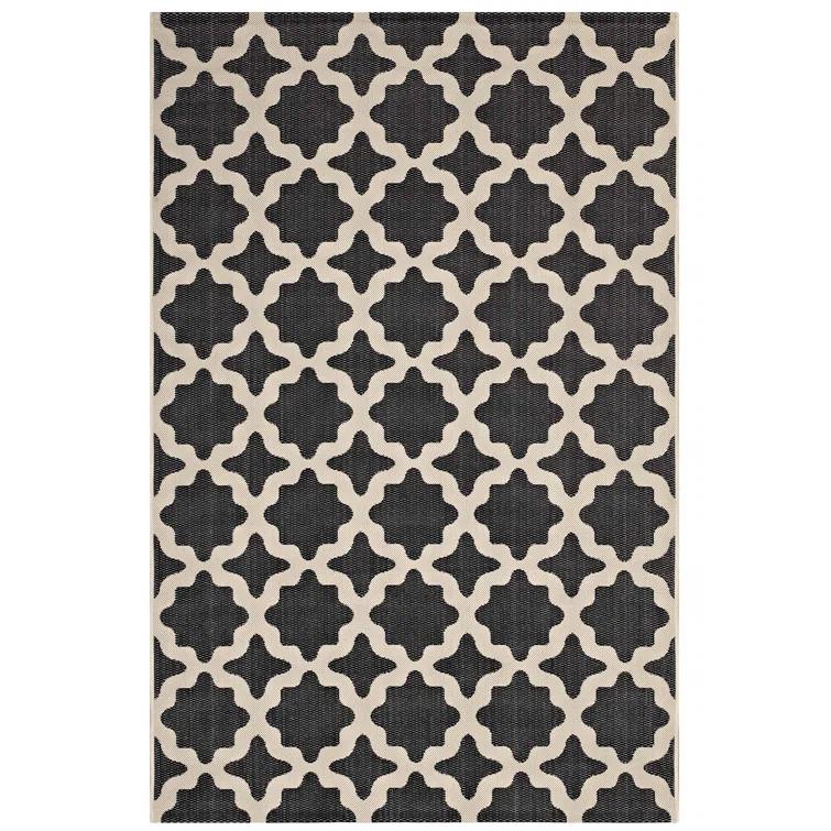 Modway Cerelia Moroccan Trellis Indoor and Outdoor Area Rug