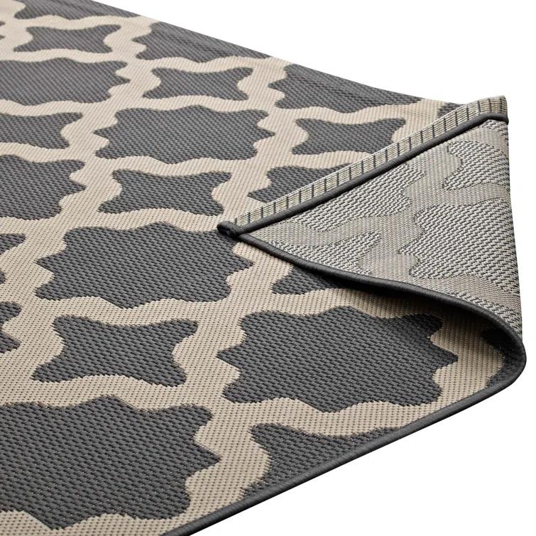 Modway Cerelia Moroccan Trellis Indoor and Outdoor Area Rug