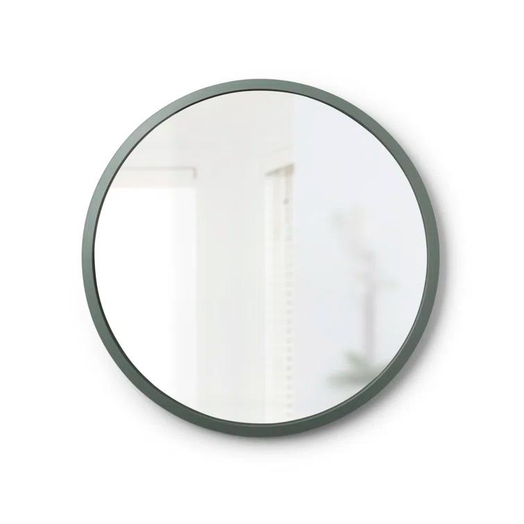 Hub Rubber Round Mirror