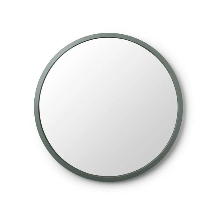 Hub Rubber Round Mirror
