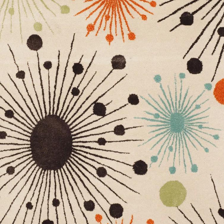 Amier Hand Tufted Wool And Viscose Floral Rug