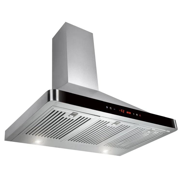 W103B Series 36" 500 CFM Convertible Wall Mount Range Hood in Stainless Steel With Filter Included