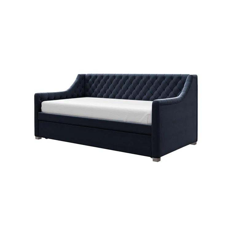 Monarch Hill Ambrosia Upholstered Daybed with Trundle