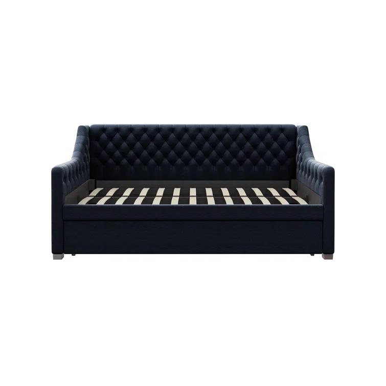 Monarch Hill Ambrosia Upholstered Daybed with Trundle