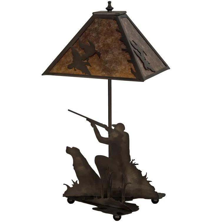 Meyda Lighting Rustic Lodge Metal Novelty Lamp