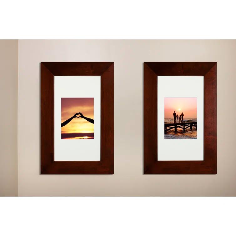 Recessed Picture Frame Door Medicine Cabinet with 3 Adjustable Shelves