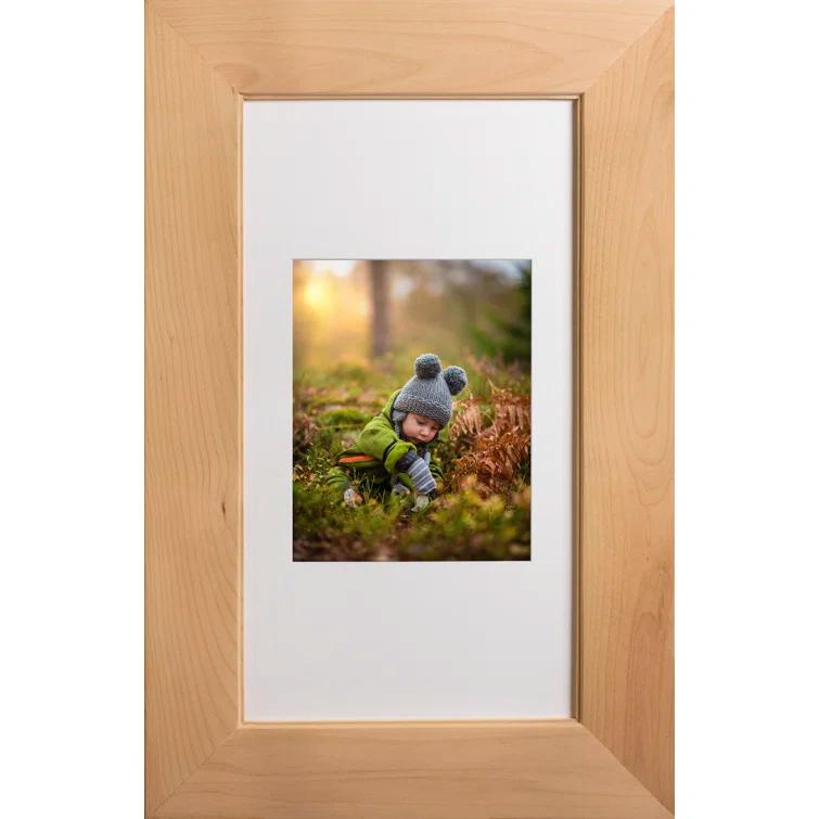 Recessed Picture Frame Door Medicine Cabinet with 3 Adjustable Shelves