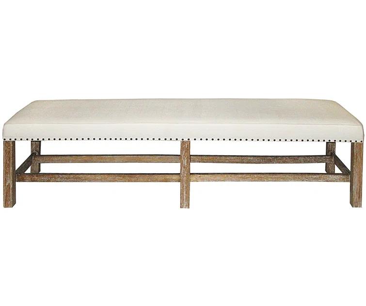 Sweden Cotton Upholstered Bench