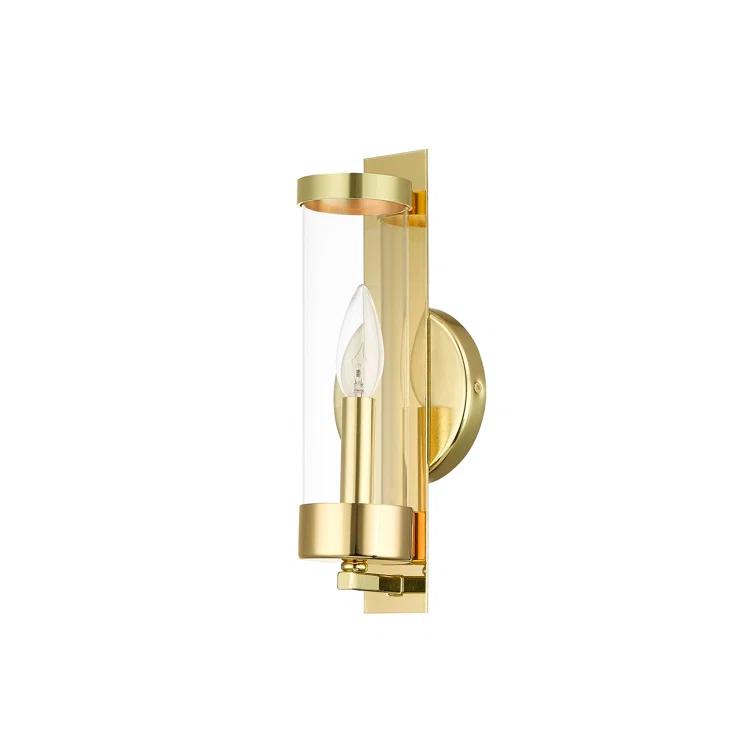 Bernd Steel Candle Wall Light