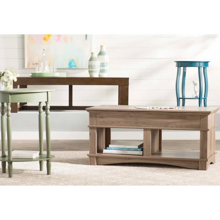 Laurel Foundry Modern Farmhouse® Midkiff Solid Wood Top Coffee Table