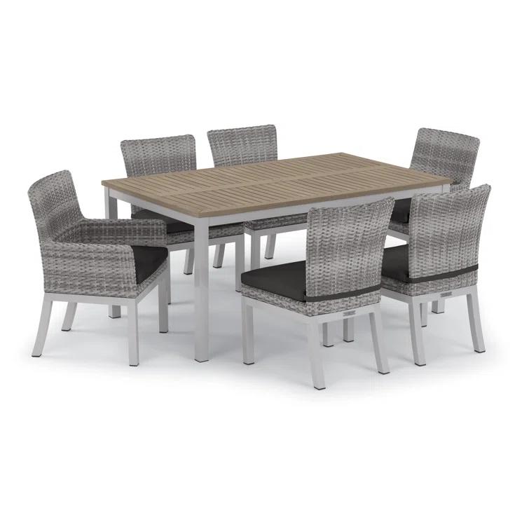 Travira Rectangular Tekwood Outdoor Dining Table