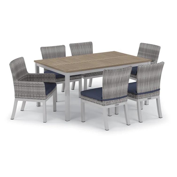 Travira Rectangular Tekwood Outdoor Dining Table