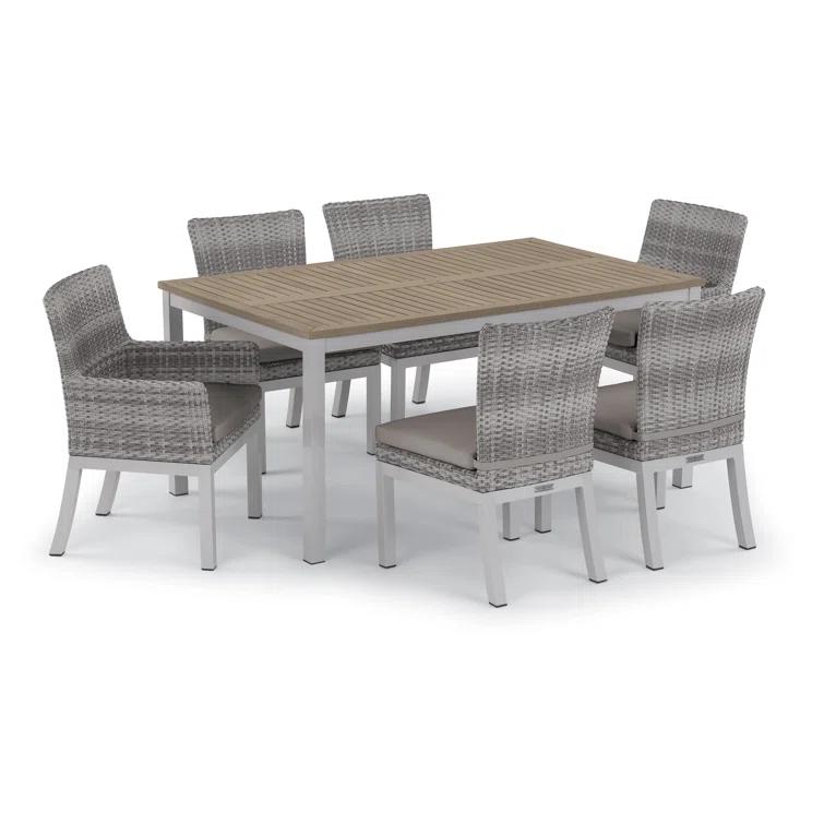 Travira Rectangular Tekwood Outdoor Dining Table