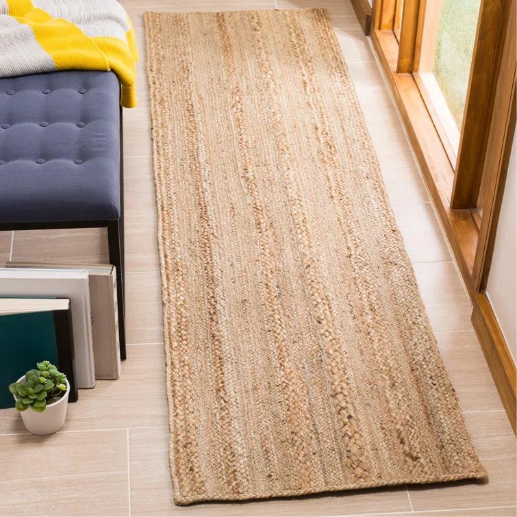 Natural Fiber NF923 Hand Woven Indoor Runner Rug - Natural - 2'3"x8' - Safavieh.