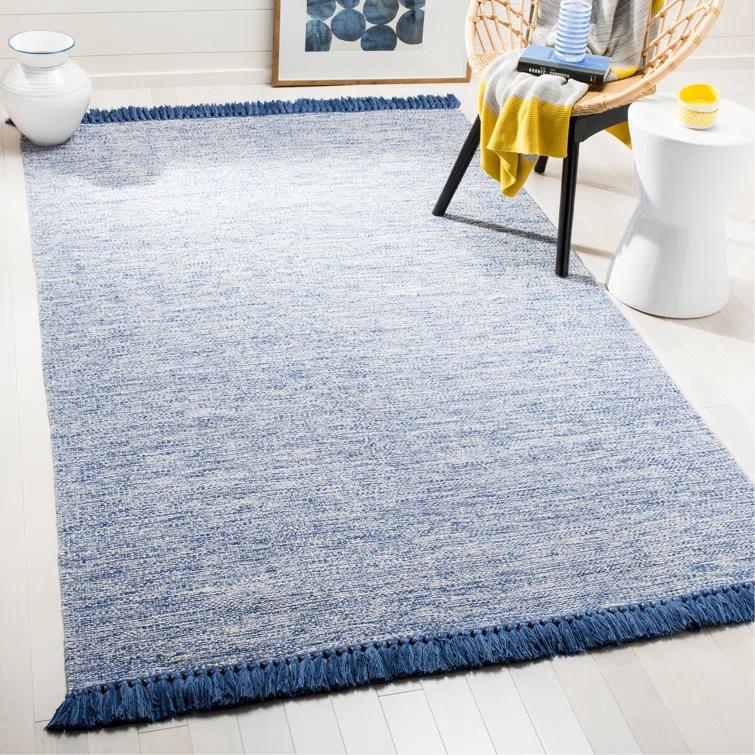 Waloo Hand Woven Cotton Chevron Rug