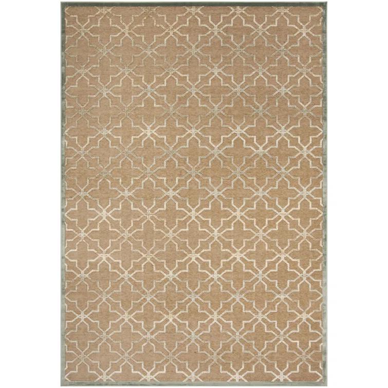 Star Gradient Martha Stewart Viscose Pile Geometric Rug