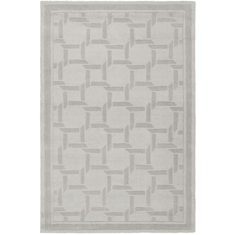 Resort Martha Stewart Hand Tufted Wool Geometric Rug