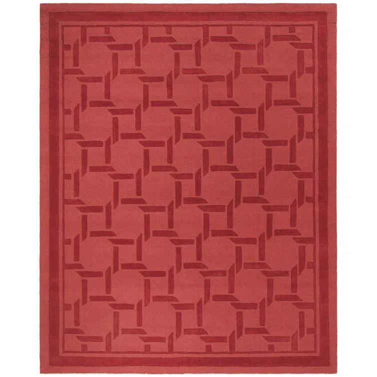 Resort Martha Stewart Hand Tufted Wool Geometric Rug