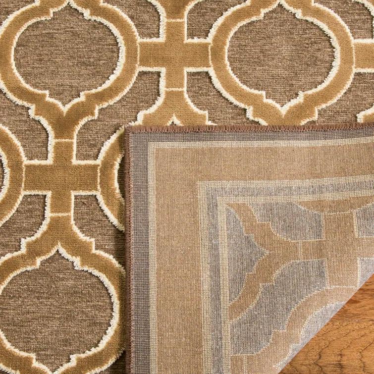 Martha Stewart Martha Stewart Hand Tufted Viscose Pile Geometric Rug