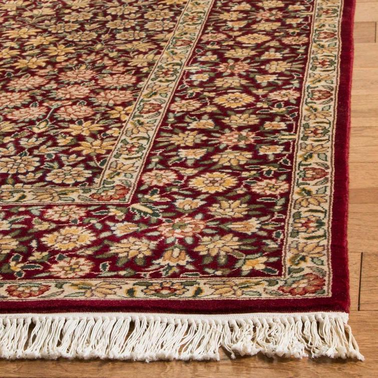 Royal Kerman 100% Wool Pile Floral Rug