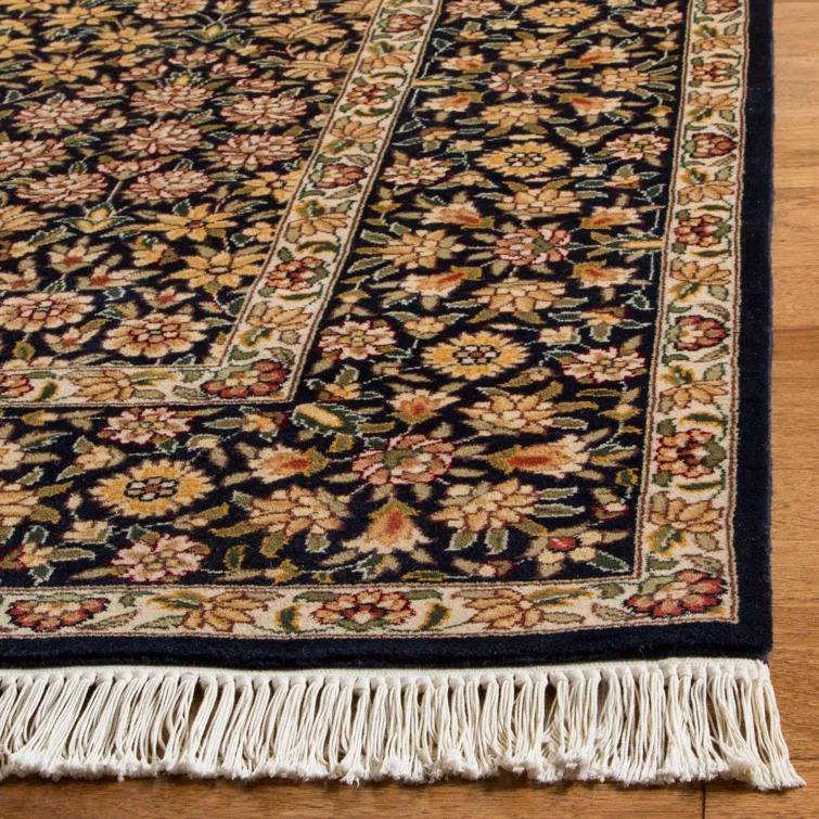 Royal Kerman 100% Wool Pile Floral Rug