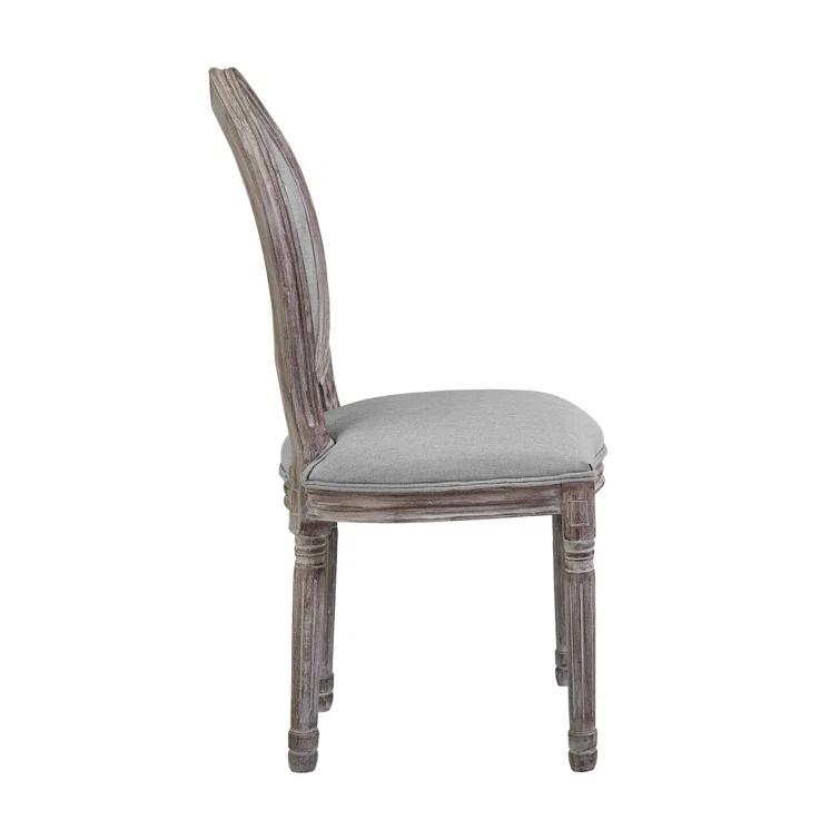 Modway Arise Vintage French Upholstered Fabric Dining Side Chair
