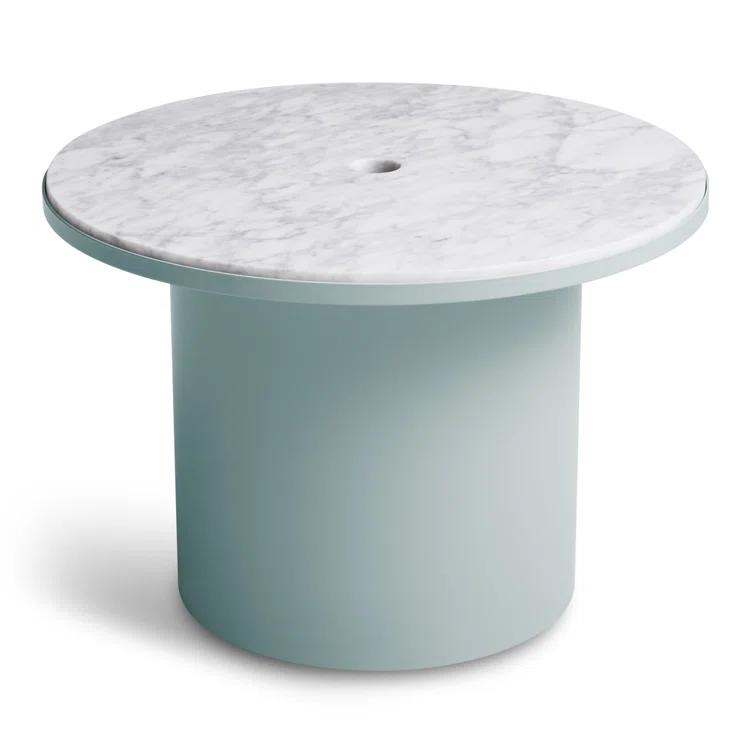 Plateau Marble Top End Table