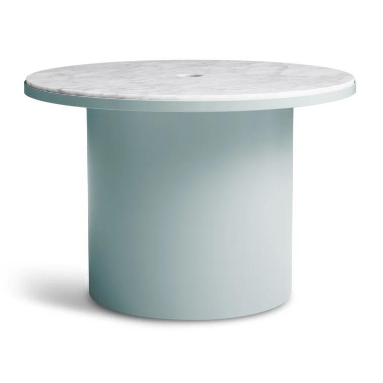 Plateau Marble Top End Table