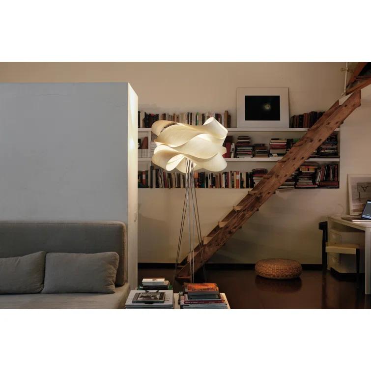 Link 69.7'' Matte Nickel Tripod Floor Lamp
