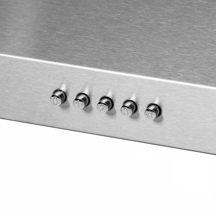 24" Convertible Under Cabinet Range Hood in Stainless Steel with Carbon Filters