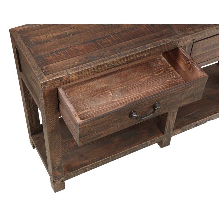 Alexandra 55'' Solid Wood Console Table