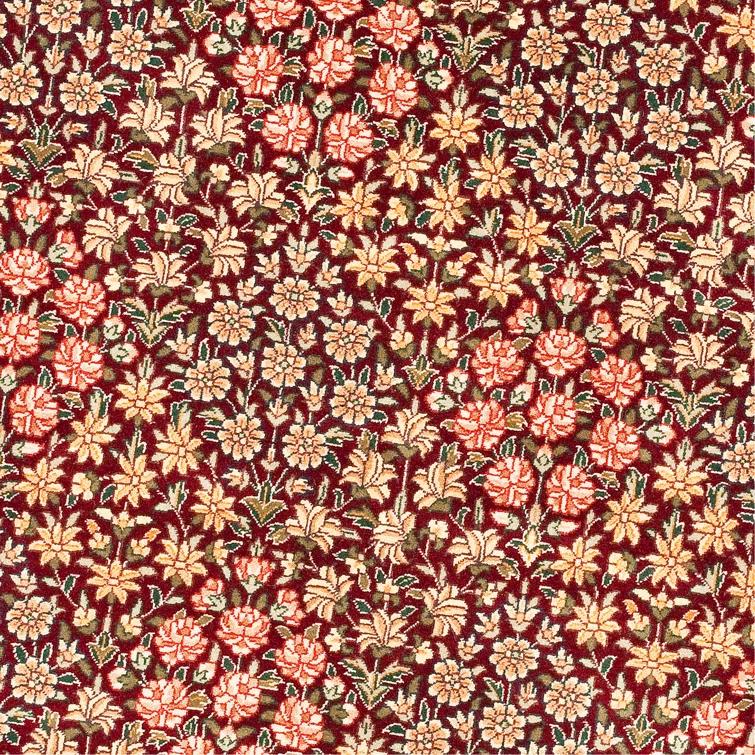Royal Kerman 100% Wool Pile Floral Rug