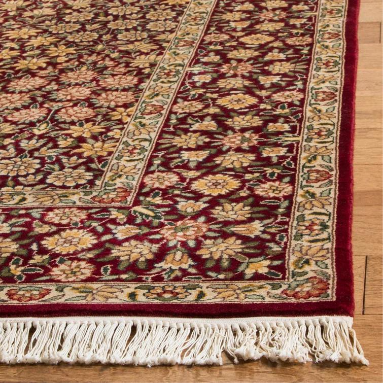 Royal Kerman 100% Wool Pile Floral Rug