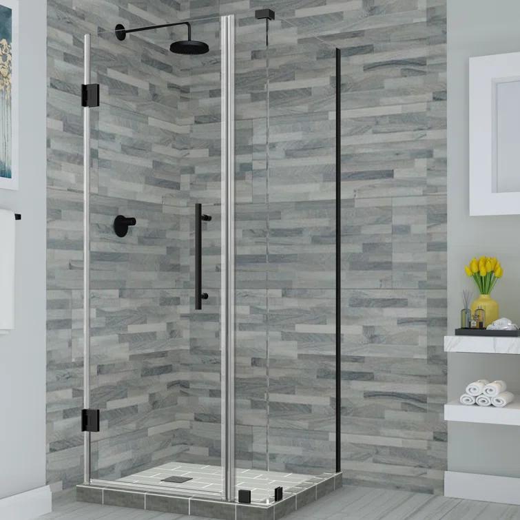 Bromley 32.25" x 72" Rectangle Hinged Shower Enclosure